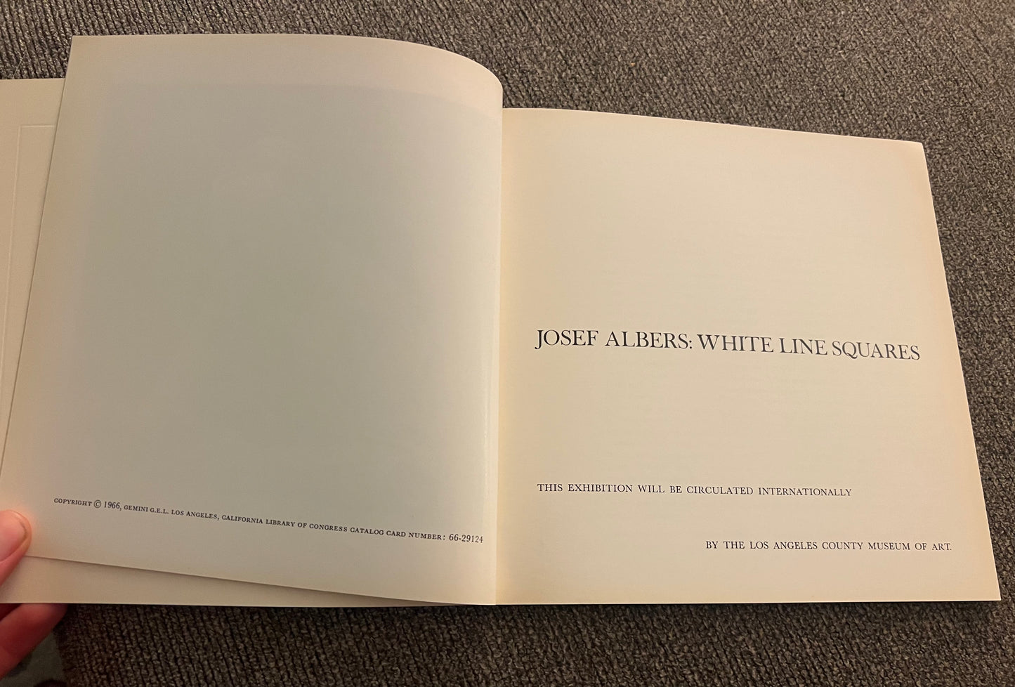 Josef Albers: White Line Squares