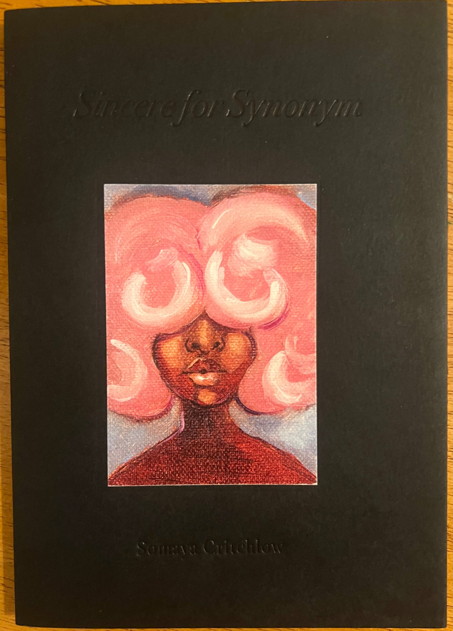 SOMAYA CRITCHLOW. Sincere for Synonym