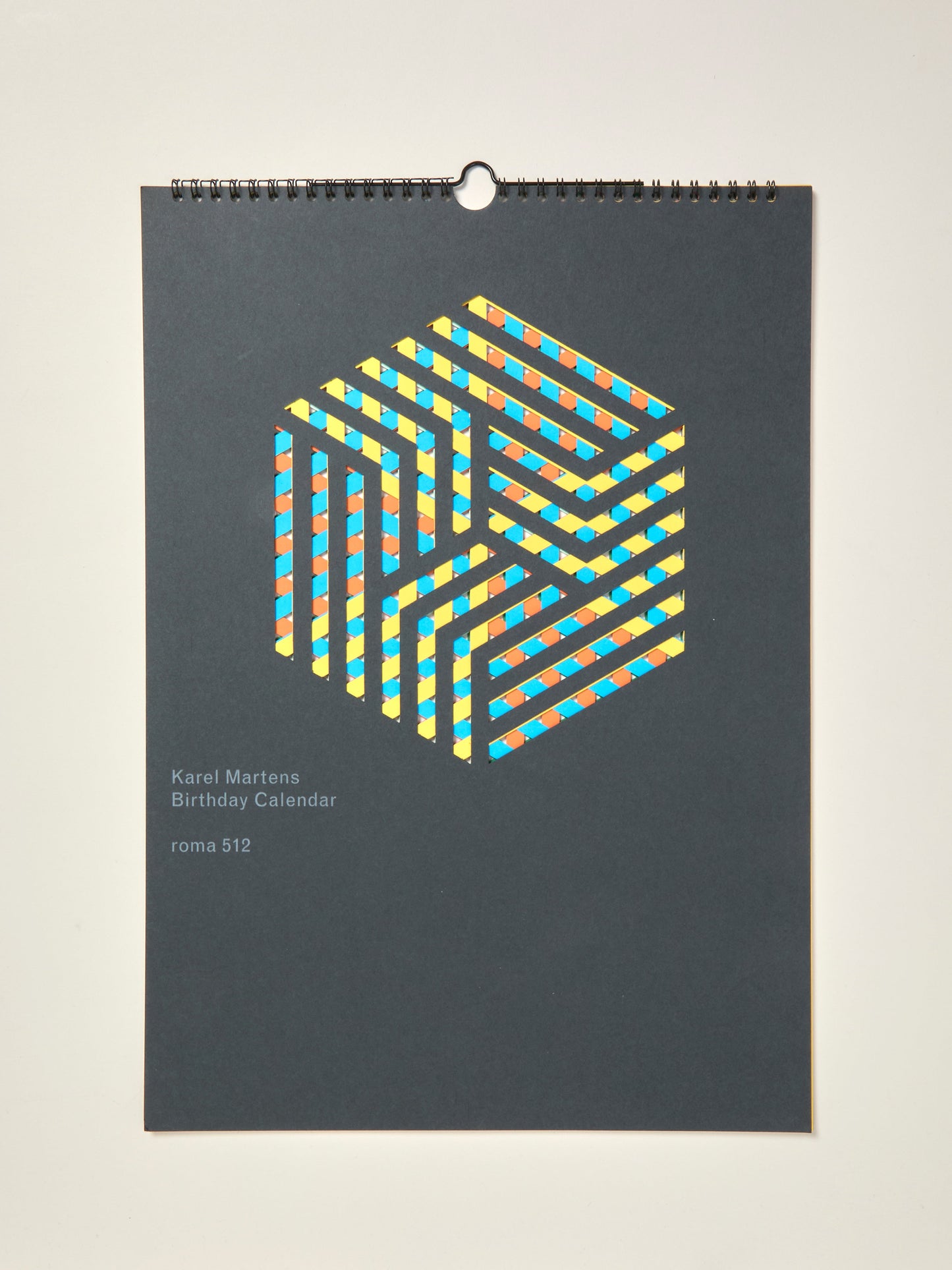 Karel Martens: Birthday Calendar cover