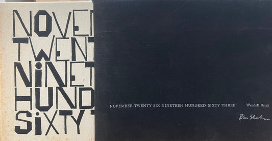 November Twenty Six Nineteen Hundred Sixty Three