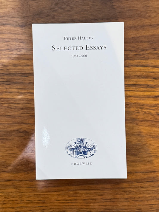 Peter Halley Selected Essays