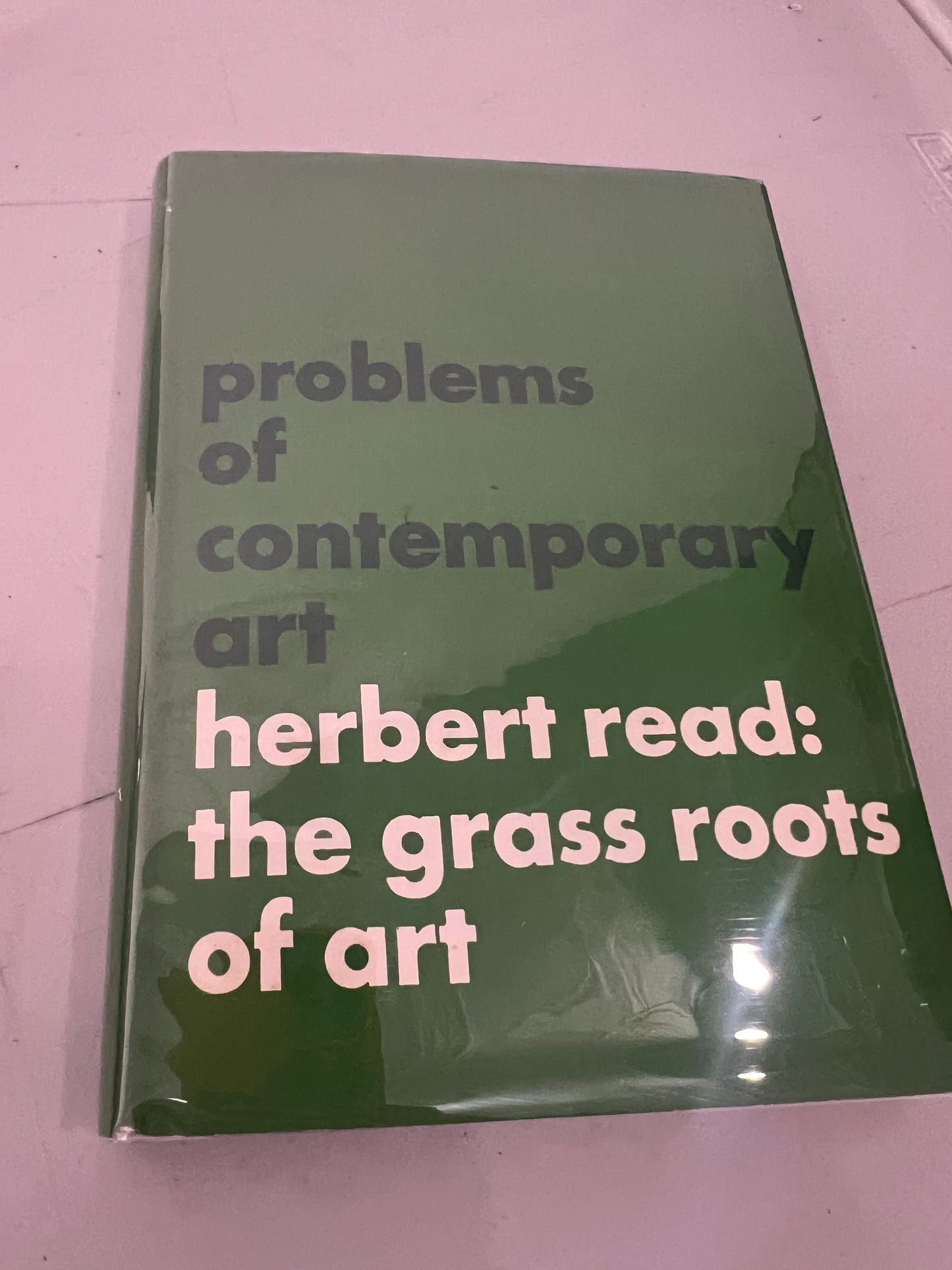 Problems of Contemporary Art Number 2. The Grass Roots of Art. Four lectures on Social Aspects of Art in an Industrial Age.