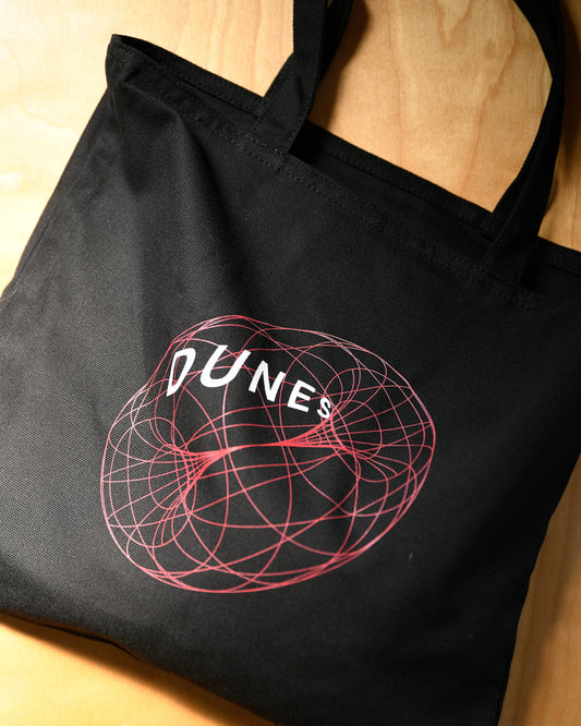 DUNES limited edition Vortex fundraiser tote