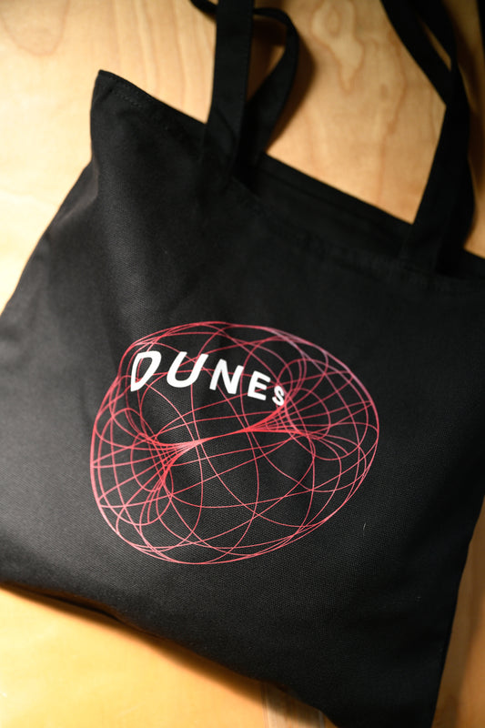 DUNES limited edition Vortex fundraiser tote